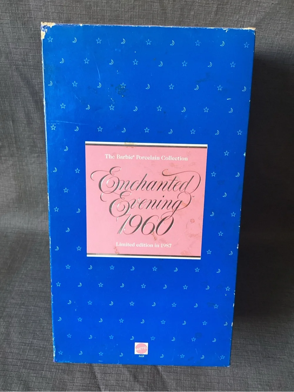 Enchanted Evening 1960 Barbie Porcelain Limited Edition 1986 Mattel  3415 New